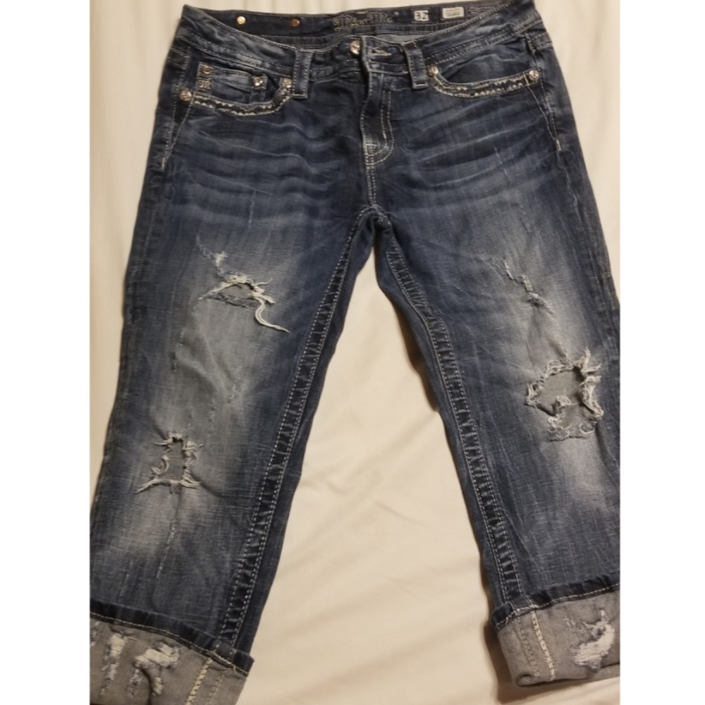 Miss Me destroyed capris